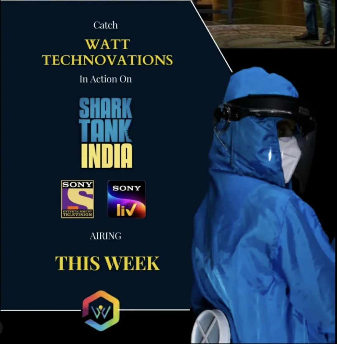 Promo graphic announcing the Shark Tank India air date